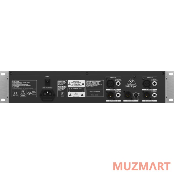 Behringer FBQ 3102 Ultragraph Pro Эквалайзер графический, 2-канальный