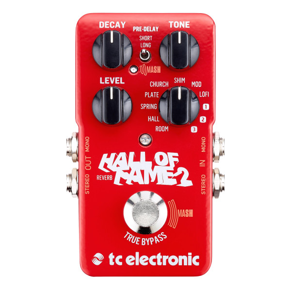 TC Electronic Hall of Fame 2 Reverb напольная гитарная педаль