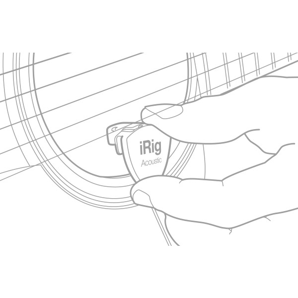IK Multimedia iRig Acoustic Stage микрофонная система для акустической гитары