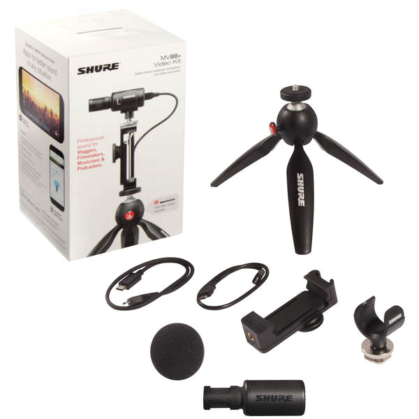Shure MOTIV MV88+ Цифровой микрофон для создания контента