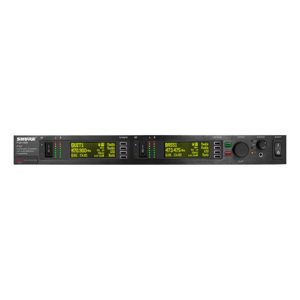 Shure P10TE J8E 554-626 MHz двухканальный передатчик системы персонального мониторинга