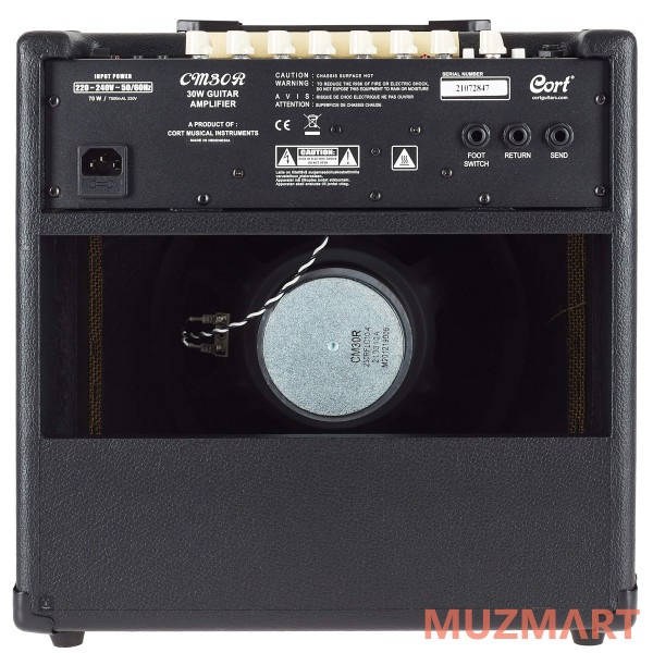 Cort CM30R-EU-BK CM Series Гитарный комбоусилитель