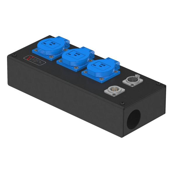 ТТС KPC-4-3R-1F3-1M3 Коробка розеточная