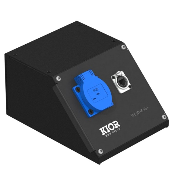 ТТС KPC-C2-1R-1RJ Коробка розеточная