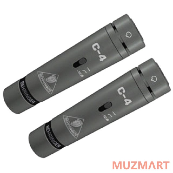 Behringer C-4 Комплект кардиоидных конденсаторных микрофонов подобранная пара