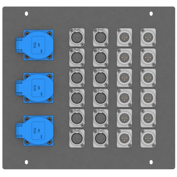 ТТС KPC-P12P-3R-12F3-12M3 Установочная пластина