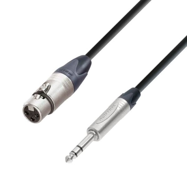 Adam Hall K5BFV0150 Микрофонный кабель XLR(F)-Jack stereo