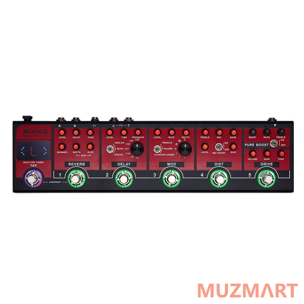 Mooer Red Truck Педалборд (pedalboard)