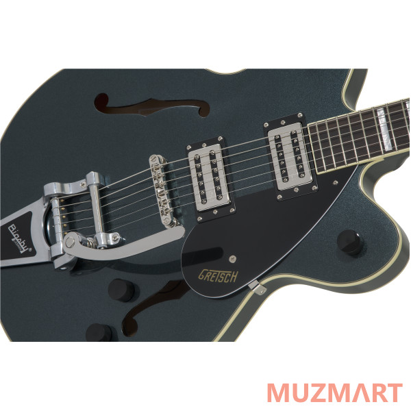 Gretsch G2622T Streamliner Center Block with Bigsby, Gunmetal Полуакустическая электрогитара