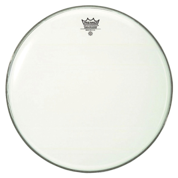 Remo BA-0214-00 AMBASSADOR® SMOOTH WHITE™ 14' Пластик для малого барабана 14"