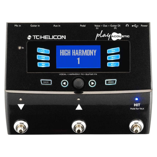 TC Helicon Play Acoustic Напольный процессор эффектов