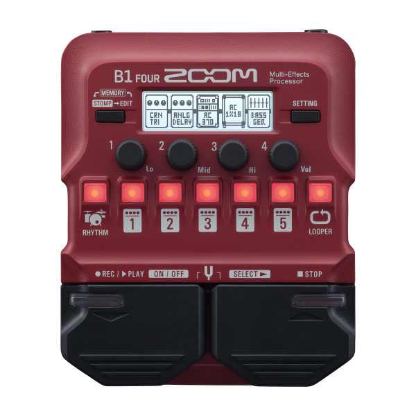Zoom B1 FOUR Басовый процессор мультиэффектов