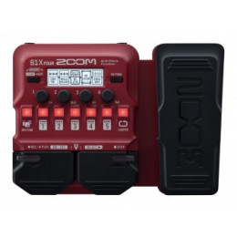 Zoom B1X FOUR Басовый процессор мультиэффектов с педалью экспрессии