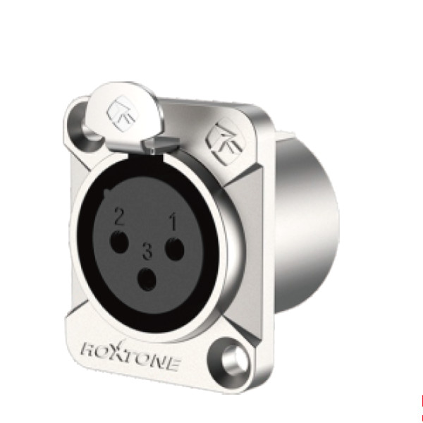 Roxtone RX3FD-NT Разъем контактный панельный XLR
