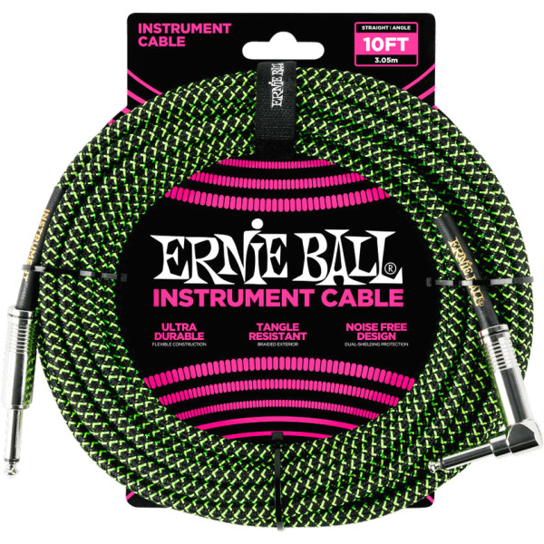 Ernie Ball 6077 Кабель инструментальный 3,05 м