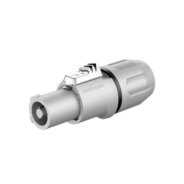 Roxtone RAC3FCO Grey/black ring Разъем powercon