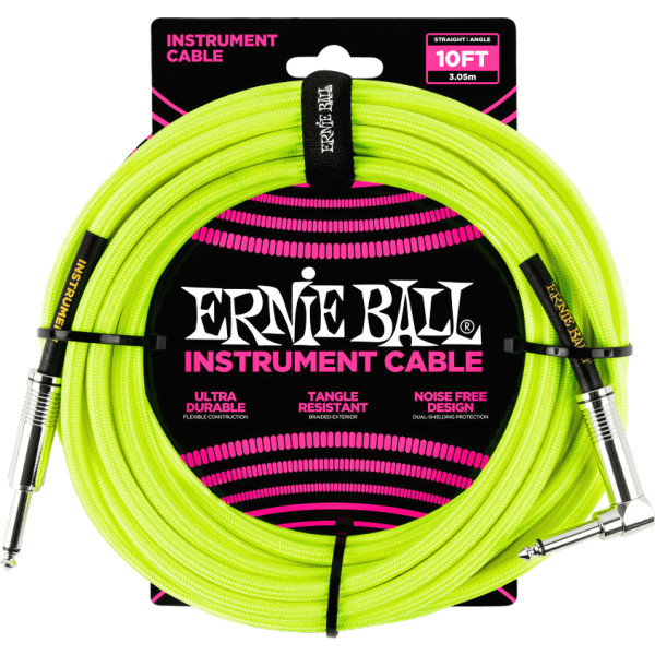 Ernie Ball 6080 Кабель инструментальный 3,05 м