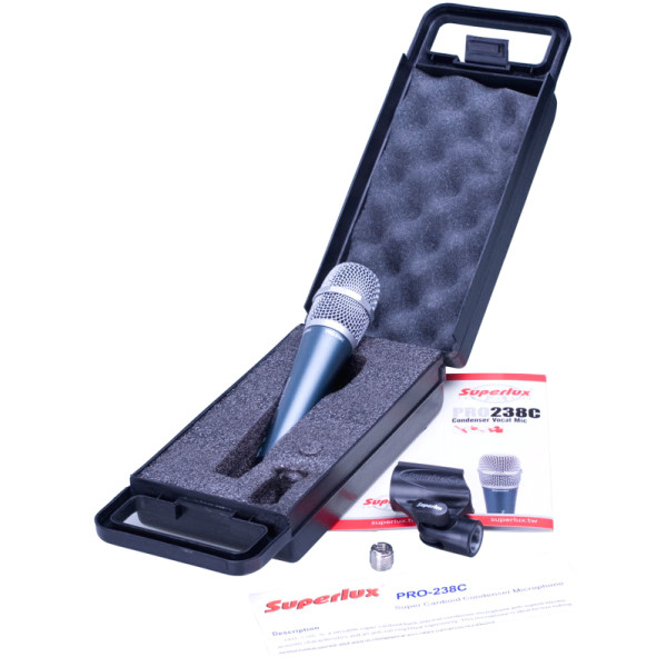 Superlux PRO238C Конденсаторный вокальный микрофон