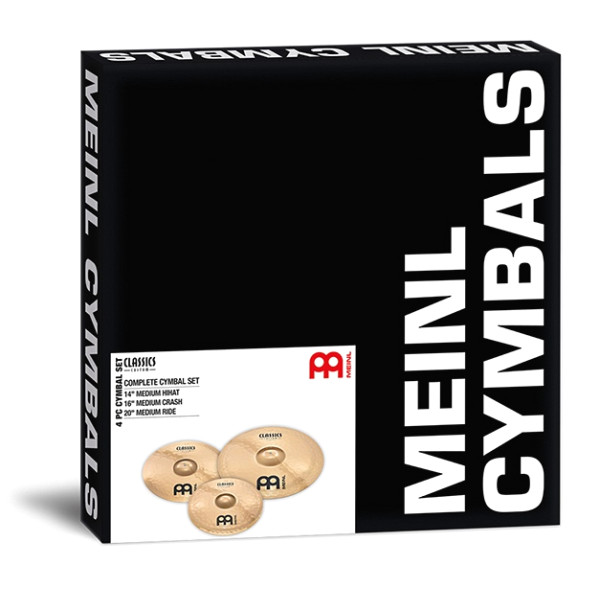 Meinl CC141620 Classics Custom Complete Cymbal Set Комплект тарелок 14, 16, 20"