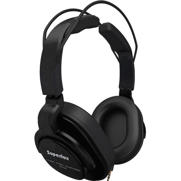 Superlux HD661Black Профессиональные динамические наушники