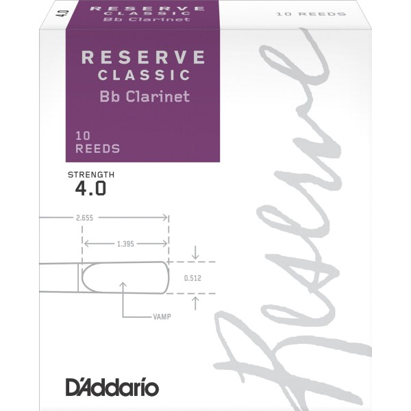 Rico DCT1040 Reserve Classic Трости для кларнета Bb
