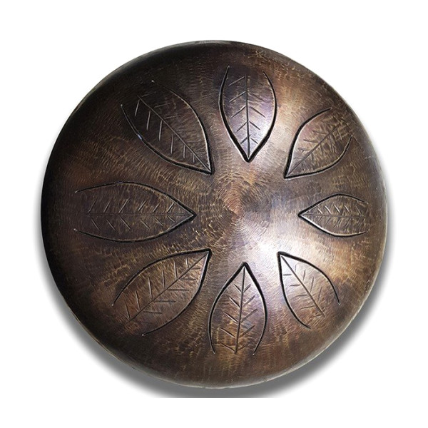 Handpan Overtone OHP-L33-8-0-BR-Dm Глюкофон