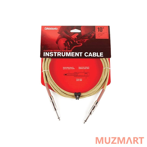 Planet Waves PW-BG-20TW Кабель инструментальный