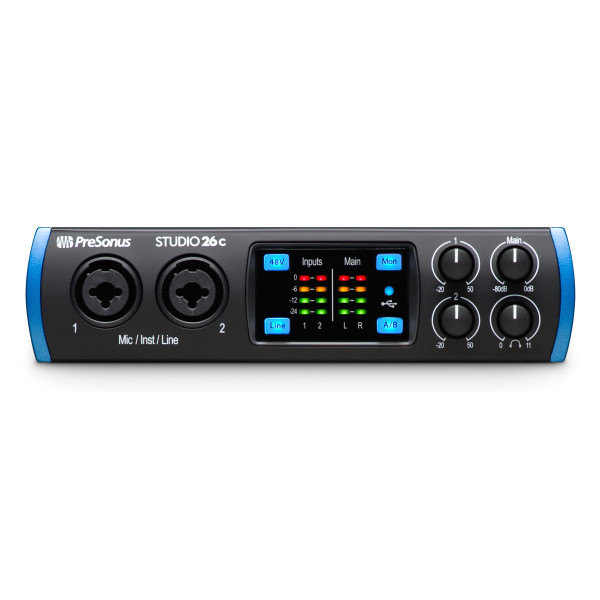 PreSonus Studio 26C MIDI аудио интерфейс
