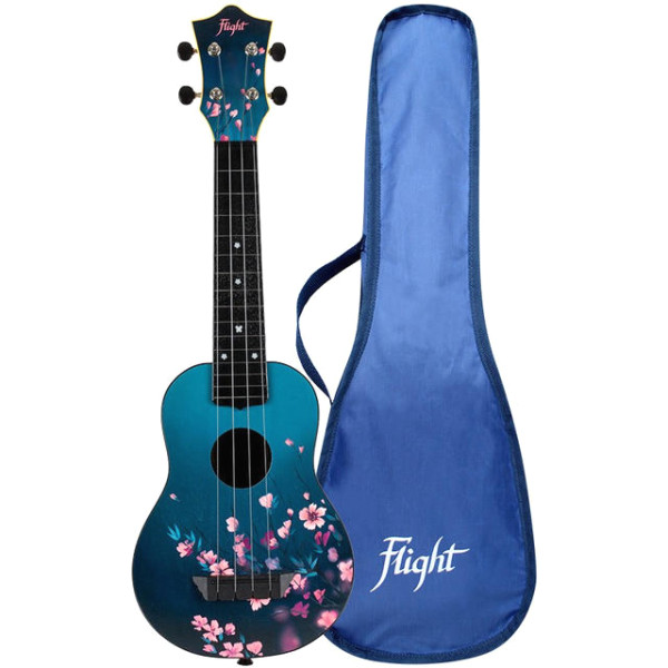 Flight TUS 32 SAKURA Укулеле сопрано Travel
