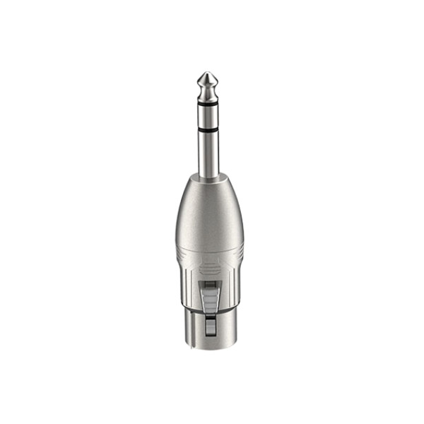 Roxtone RA3XFJM Переходник 3P XLR Female - 6.3 stereo Jack Male