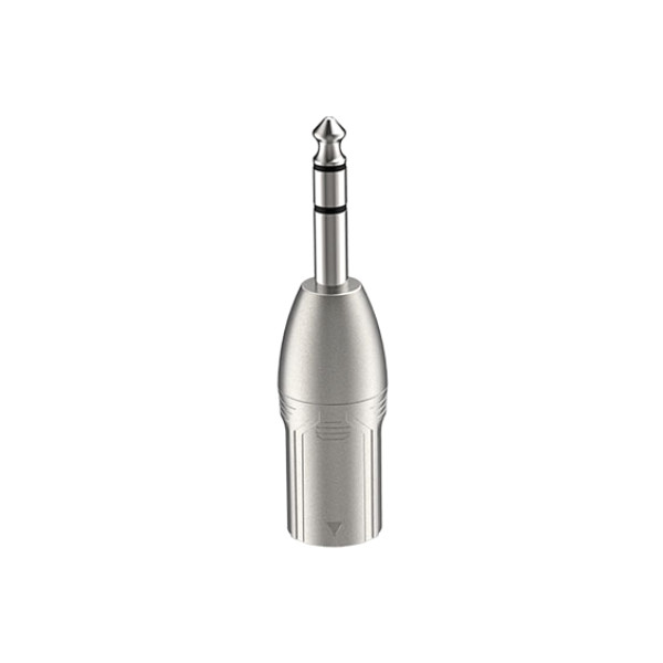 Roxtone RA3XMJM Переходник 3P XLR Male - 6,3mm stereo Jack Male