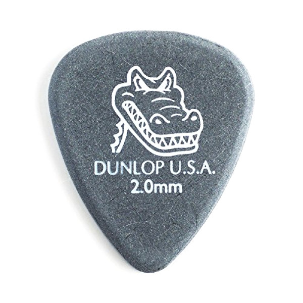 Dunlop 417P2.0 Gator Grip Медиаторы, 12шт, толщина 2,00мм