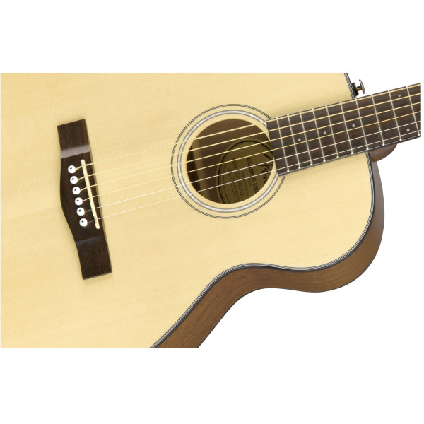 Fender CT-60S TRAVEL NATURAL WN Акустическая гитара