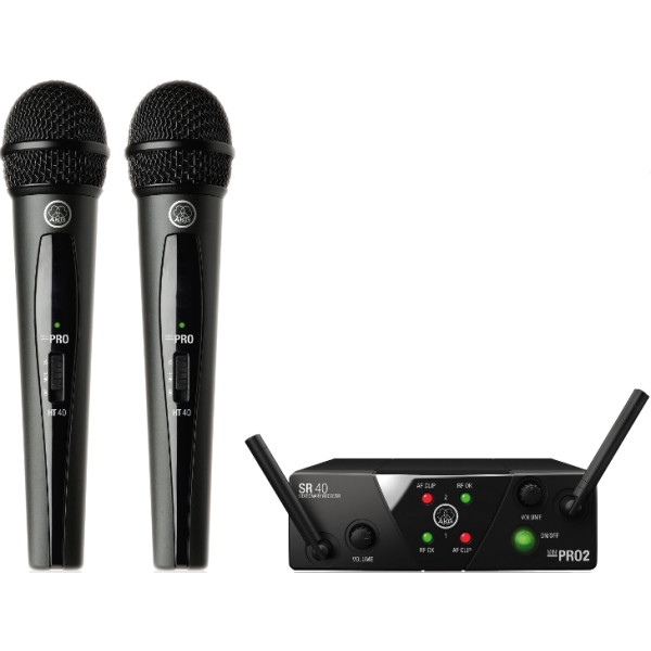 AKG WMS40 MINI2 VOCAL SET BD US25A/C (537.500 & 539.300) Радиосистема вокальная