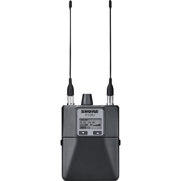Shure P10R+J8E Поясной приемник системы персонального мониторинга