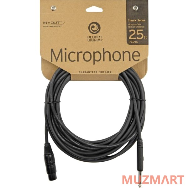 Planet Waves PW-CGMIC-25 Микрофонный кабель 7,62 м