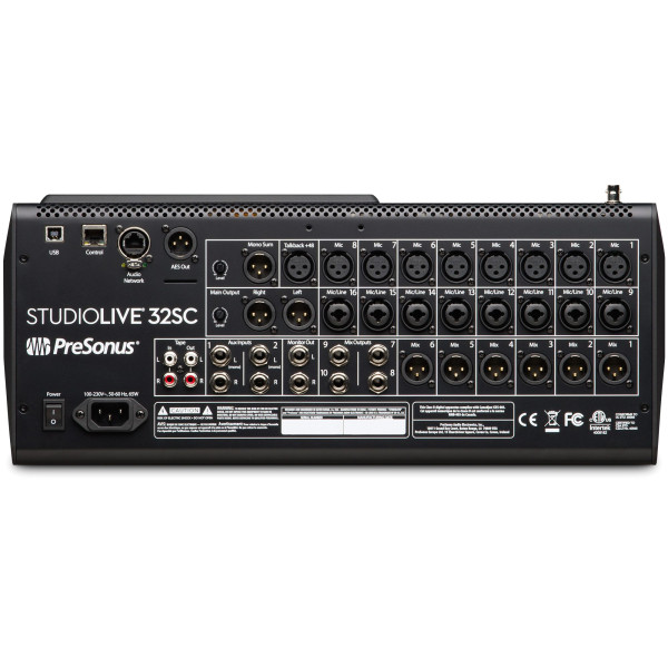 PreSonus StudioLive 32SC Цифровой микшерный пульт
