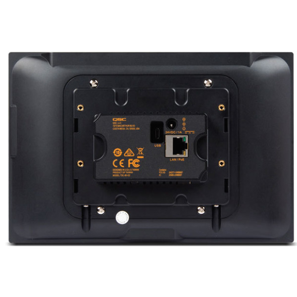 QSC TSC-80W-G2-BK Q-Sys 8.0” PoE Cенсорный контроллер
