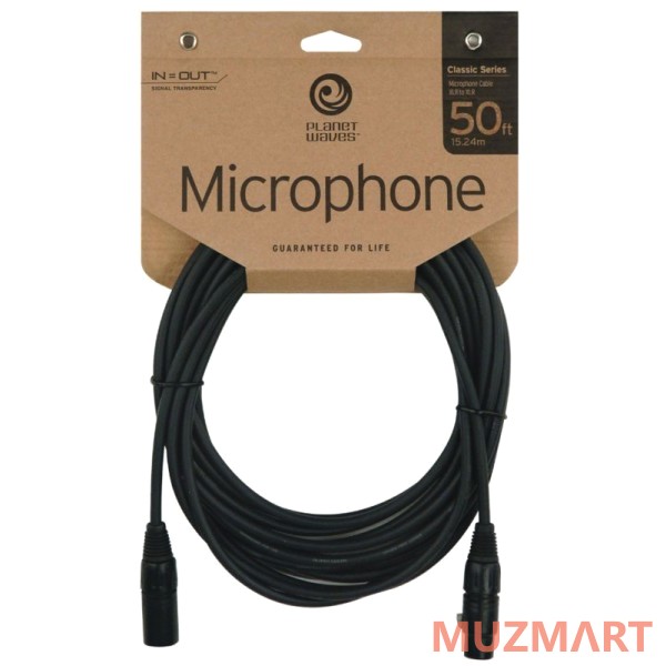 Planet Waves PW-CMIC-50 Шнур микрофонный 15,24 м