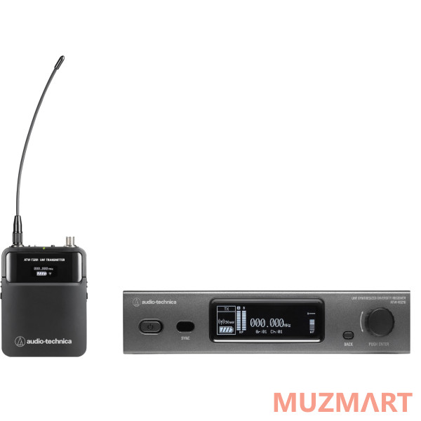 Audio-Technica ATW3211 Петличная радиосистема, комплект приёмник и поясной передатчик, без микрофона