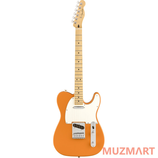 Fender PLAYER TELECASTER, MAPLE FINGERBOARD, CAPRI ORANGE Электрогитара