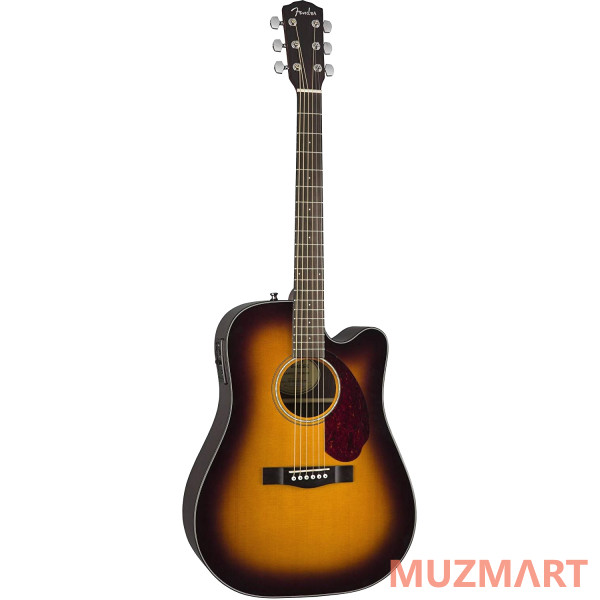 Fender CD-140SCE DREAD SB W/CASE Электроакустическая гитара