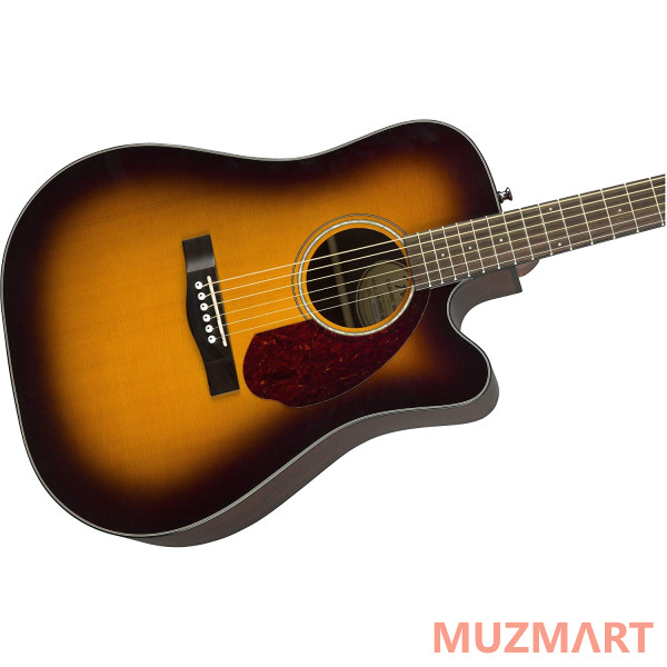 Fender CD-140SCE DREAD SB W/CASE Электроакустическая гитара