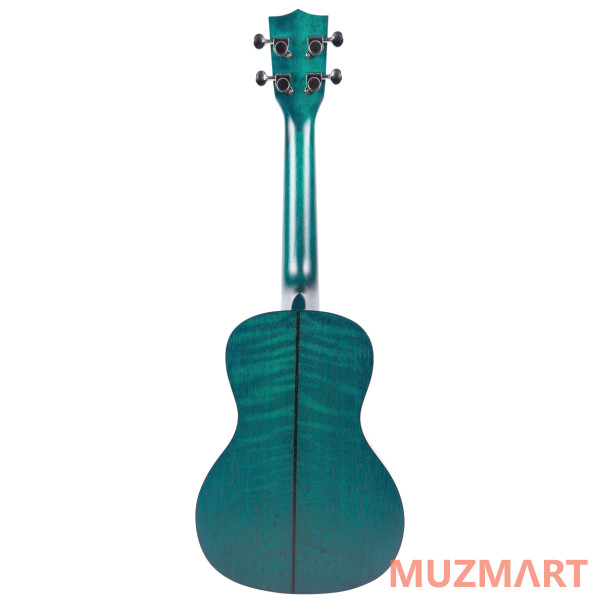 KALA KA-CEMB Concert Exotic Mahogany Blue Ukulele Укулеле