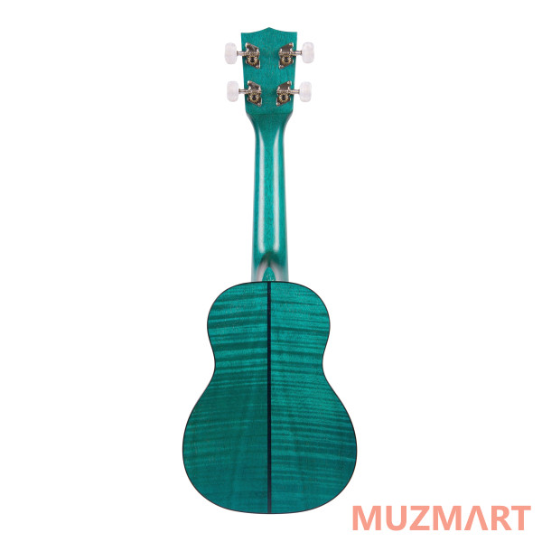 KALA KA-SEMB Kala Soprano Exotic Mahogany Blue Ukulele Укулеле