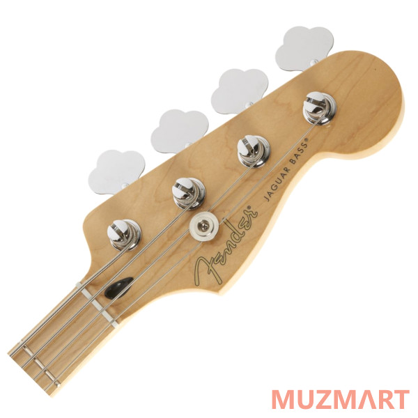 Fender PLAYER JAGUAR BASS MAPLE FINGERBOARD SILVER Бас-гитара