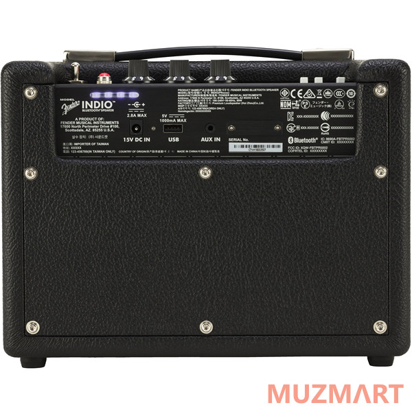 Fender INDIO BT BLACK Портативная колонка