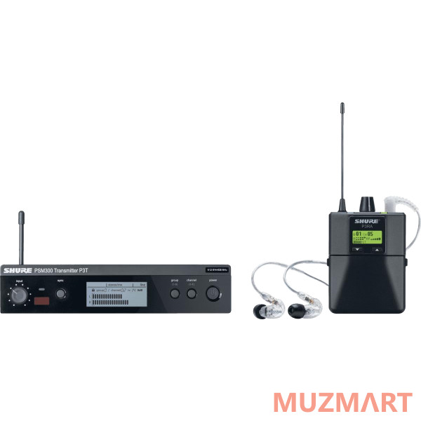 Shure P3TERA215CL K3E Беспроводная система персонального мониторинга