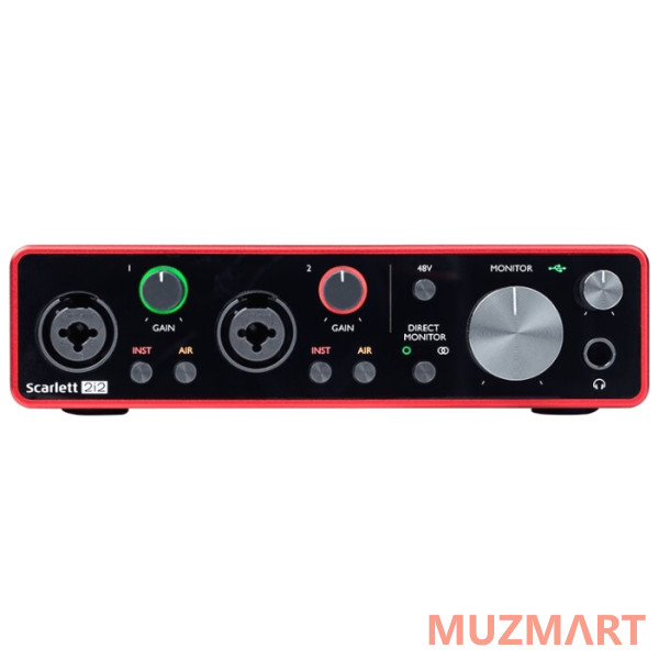 Focusrite Scarlett 2i2 3rd Gen Внешняя звуковая карта