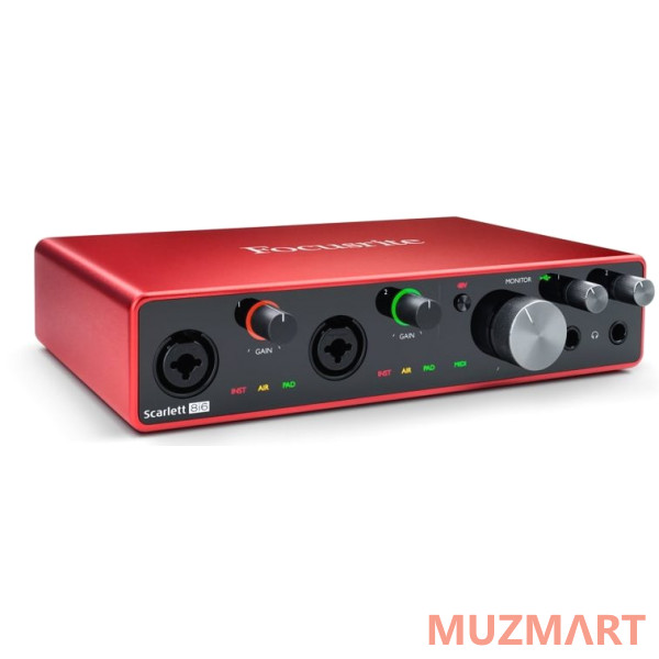 Focusrite Scarlett 8i6 3rd Gen Аудио-интерфейс